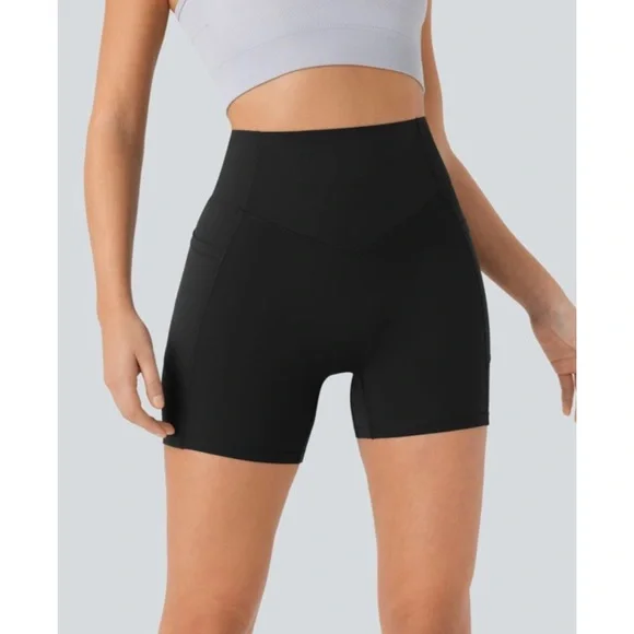 Halara UltraScuplt SoCinched High waist Butt Lift Tummy control shorts NWT - Picture 6 of 11